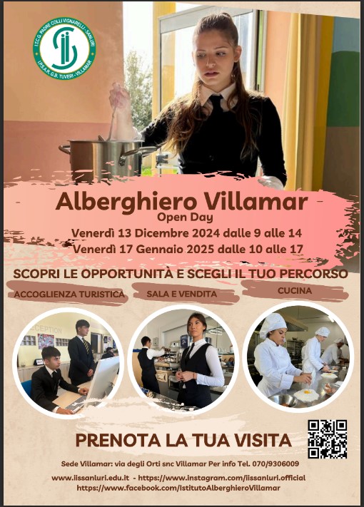 Open day Villamar aggiornato